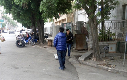 樟富路（翠山路）污水管雷达探测
