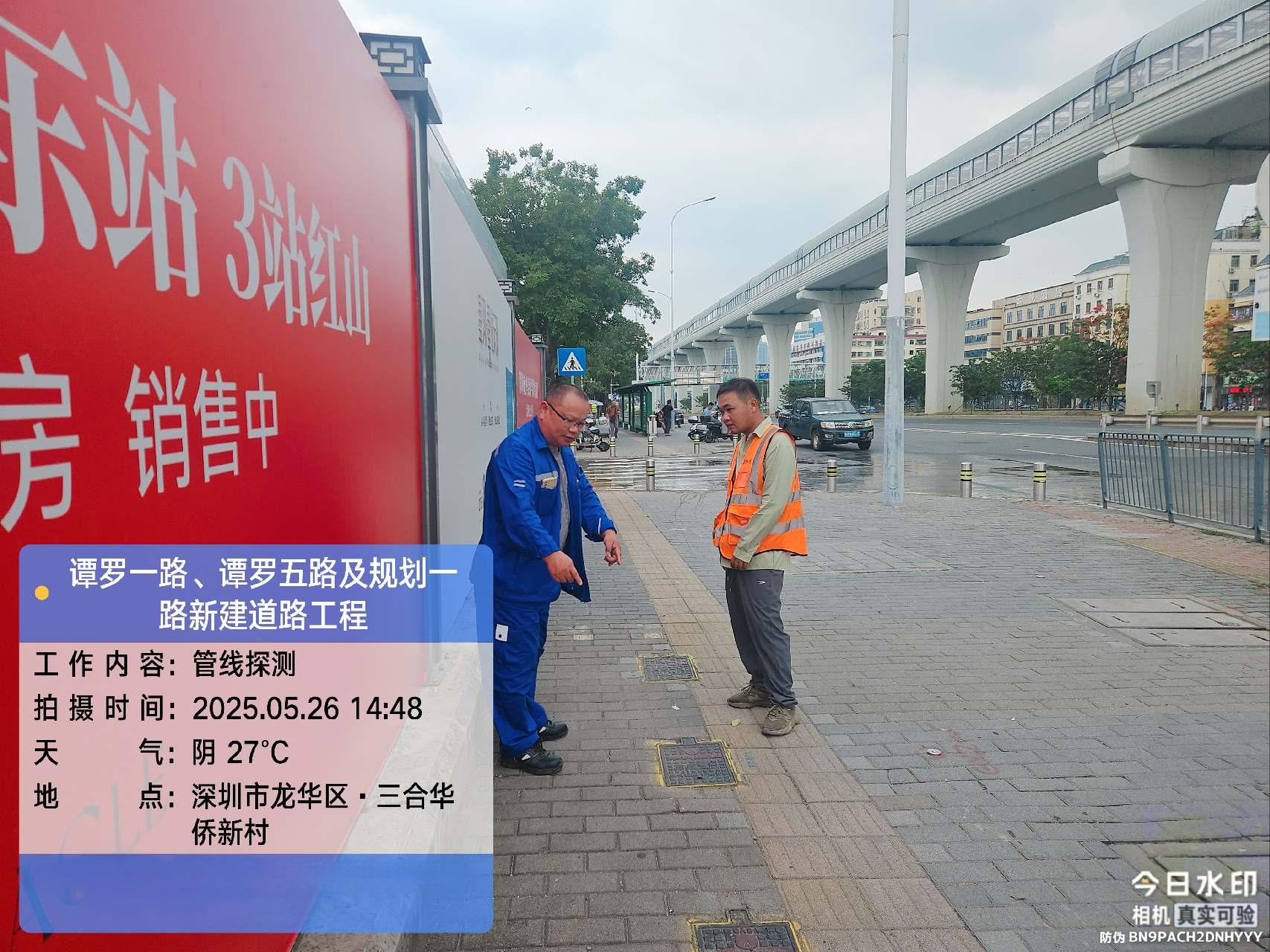 谭罗一路、谭罗五路及规划一路新建道路工程