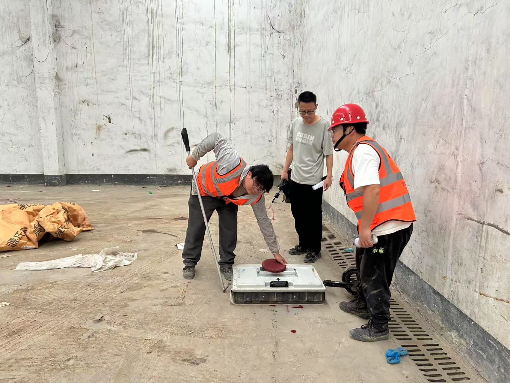 大东明工业园晟跃环保厂区改造工程地质雷达探测（第一期）