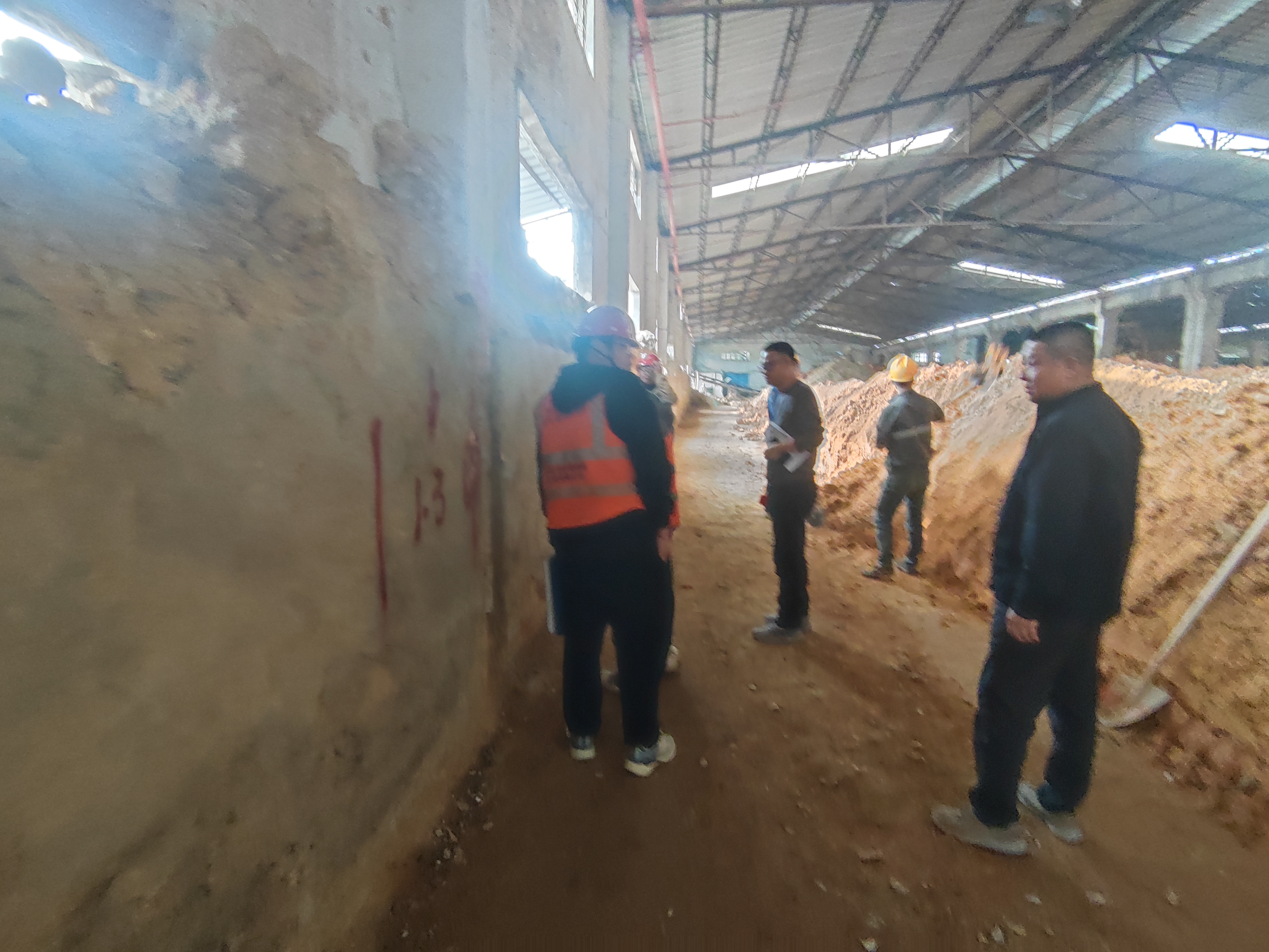 深圳市淘砂环保科技有限公司厂房加固项目地质雷达探测